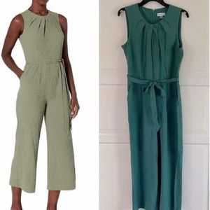 Adorable Calvin Klein Teal Cropped Jumpsuit Romper -  NWT
